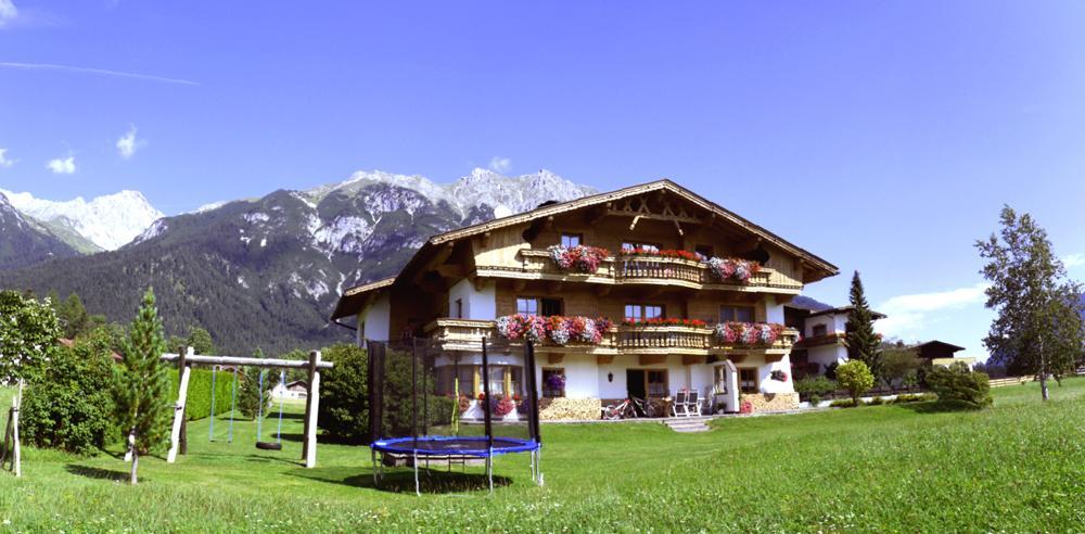 Ferienwohnung Haus Witting Leutasch Exterior foto